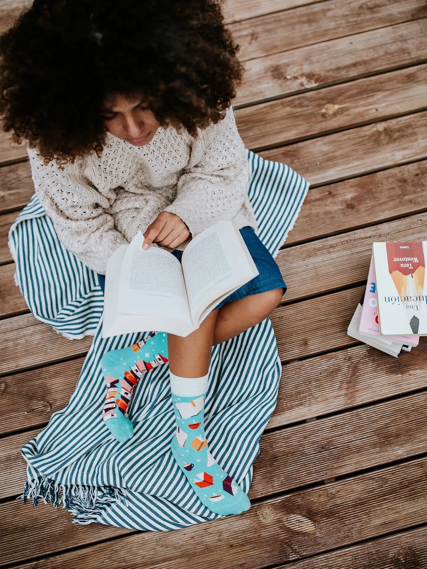 Chaussettes à motifs: Livres magiques