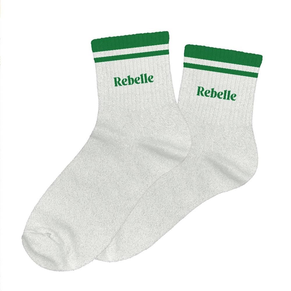 Chaussettes à paillettes: Rebelle