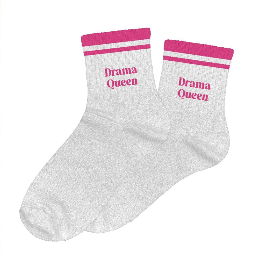 Chaussettes à paillettes: Drama queen