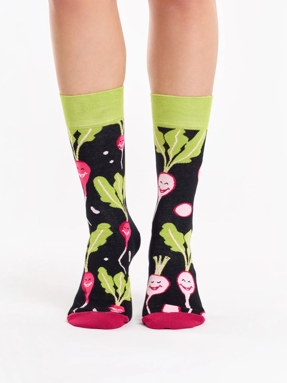 Chaussettes à motifs: Joyeux radis