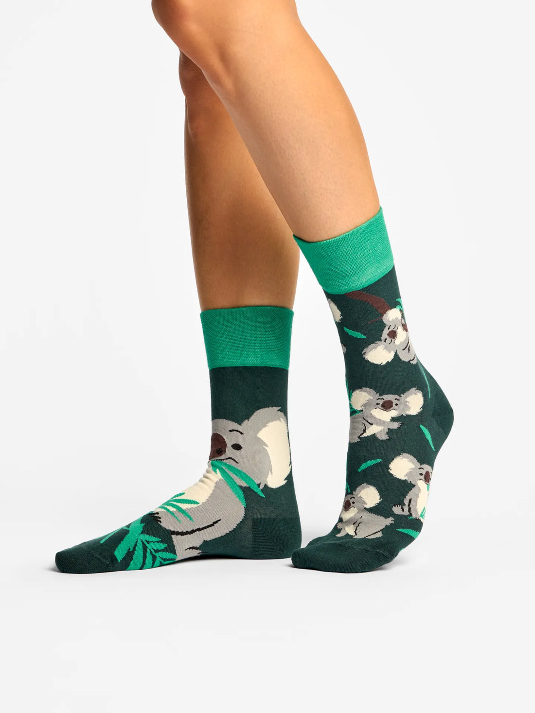 Chaussettes à motifs: Koala gourmand
