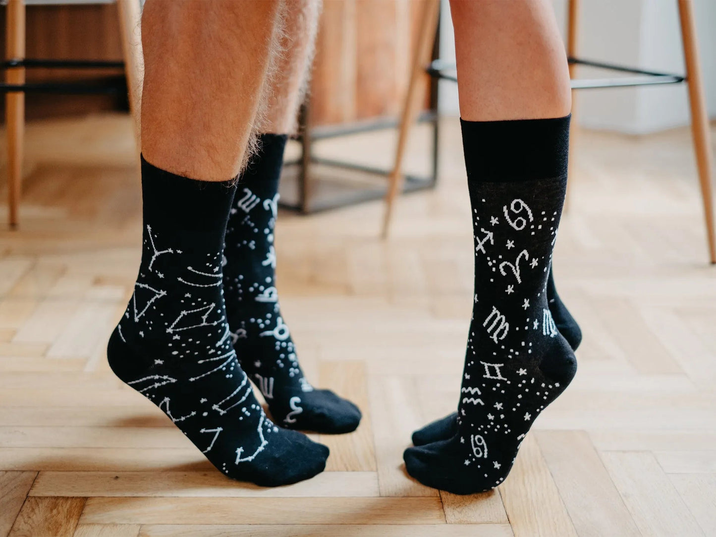 Chaussettes à motifs: Signes du zodiaque