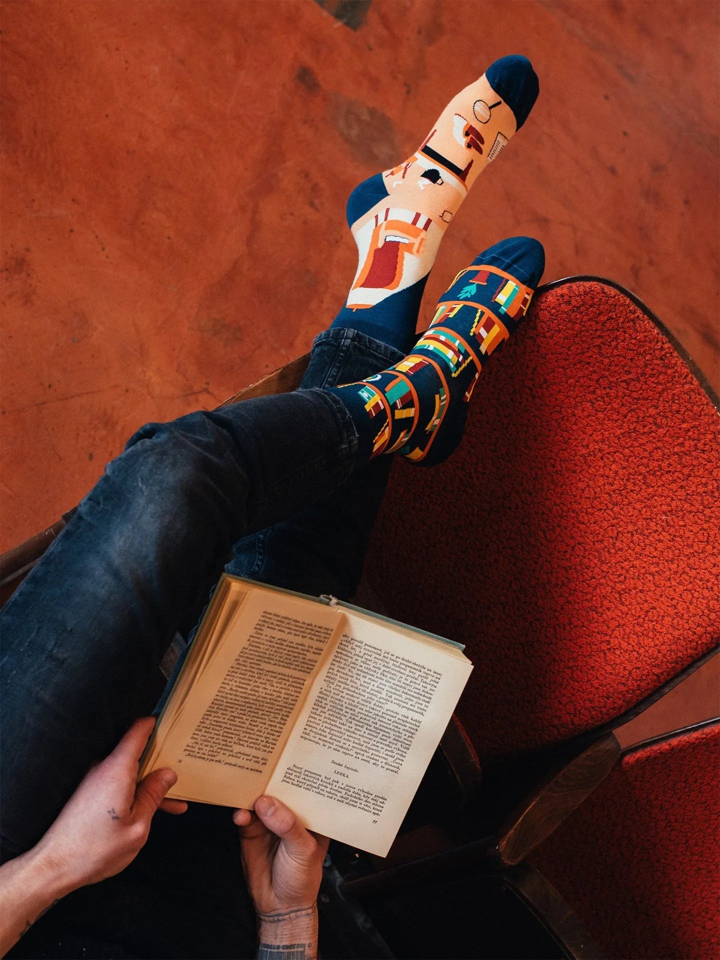 Chaussettes à motifs: Bibliothèque