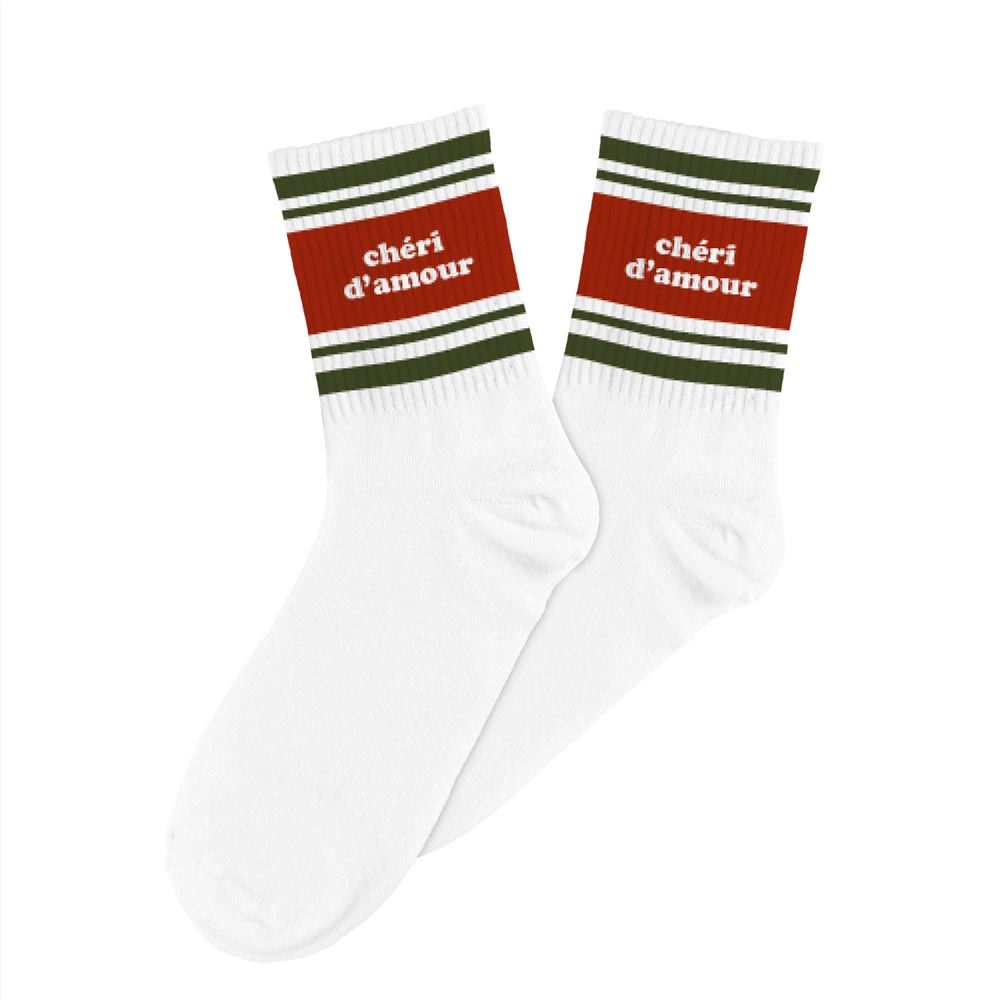 Chaussettes humoristiques: Chéri d'amour