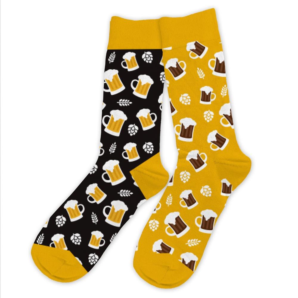 Chaussettes humoristiques: Blonde-Brune