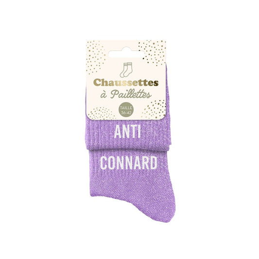 Chaussettes Ă  paillettes: Anti-Connard