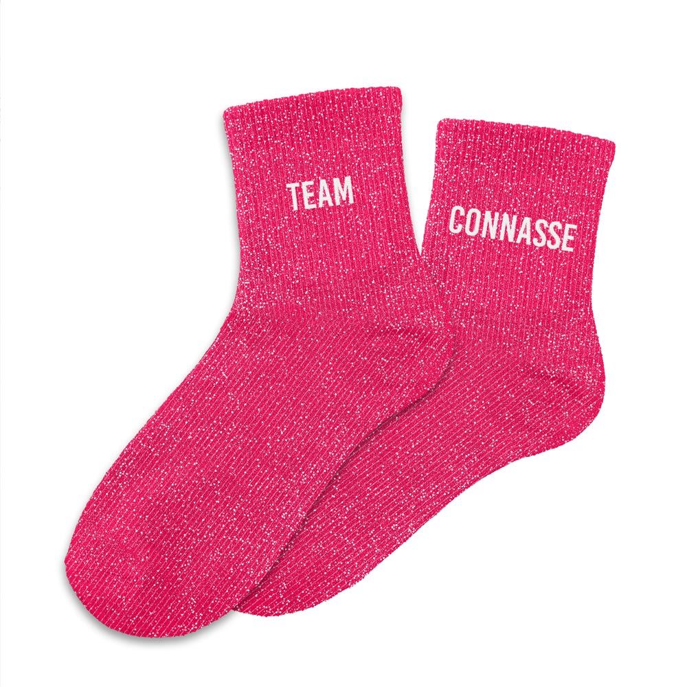 Chaussettes à paillettes: Team-Connasse