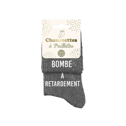 Chaussettes Ă  paillettes: Bombe-A retardement