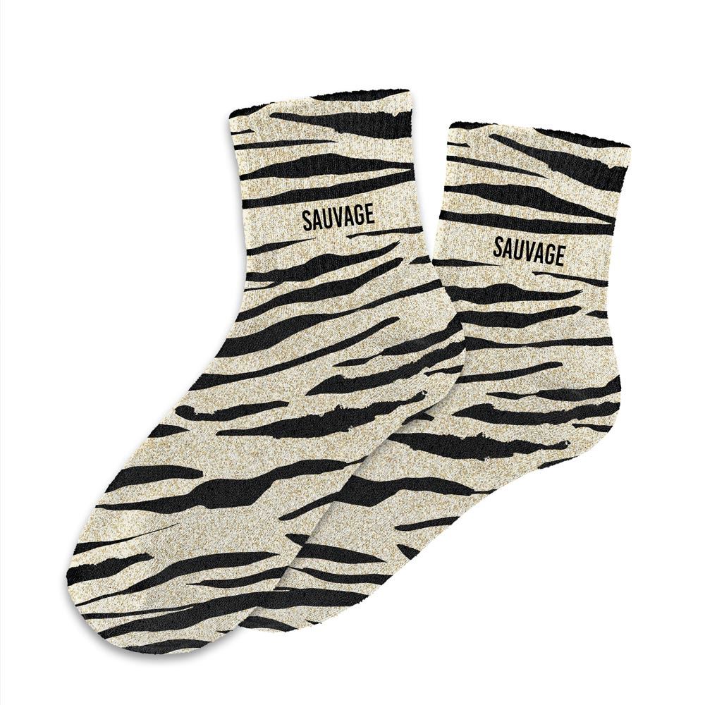 Chaussettes à paillettes: Sauvage