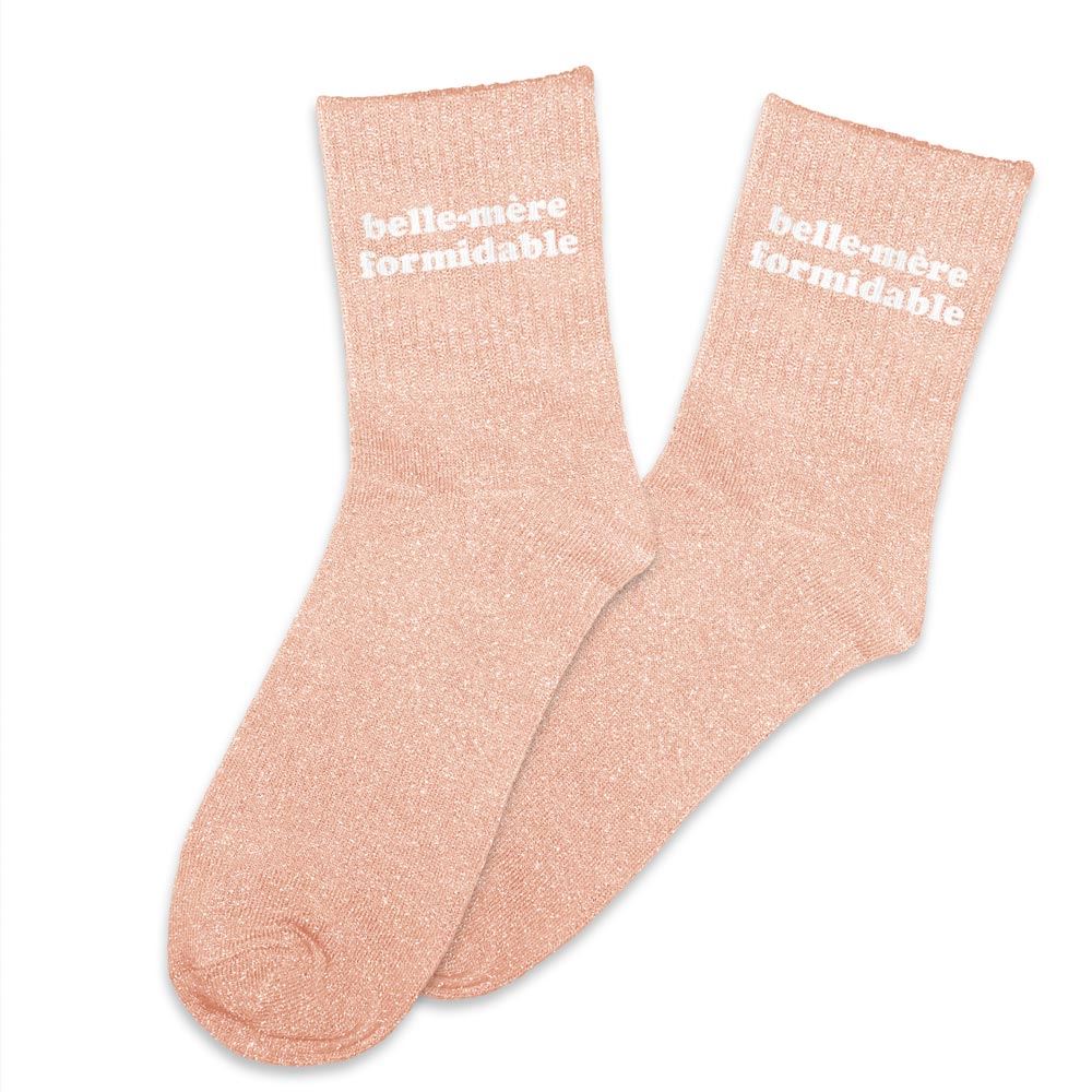 Chaussettes à paillettes: Belle-mère formidable
