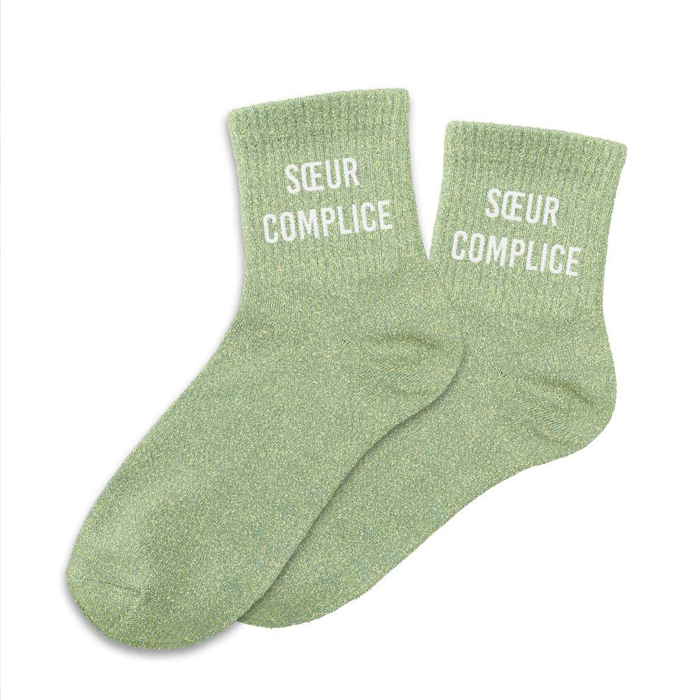Chaussettes à paillettes: Soeur complice