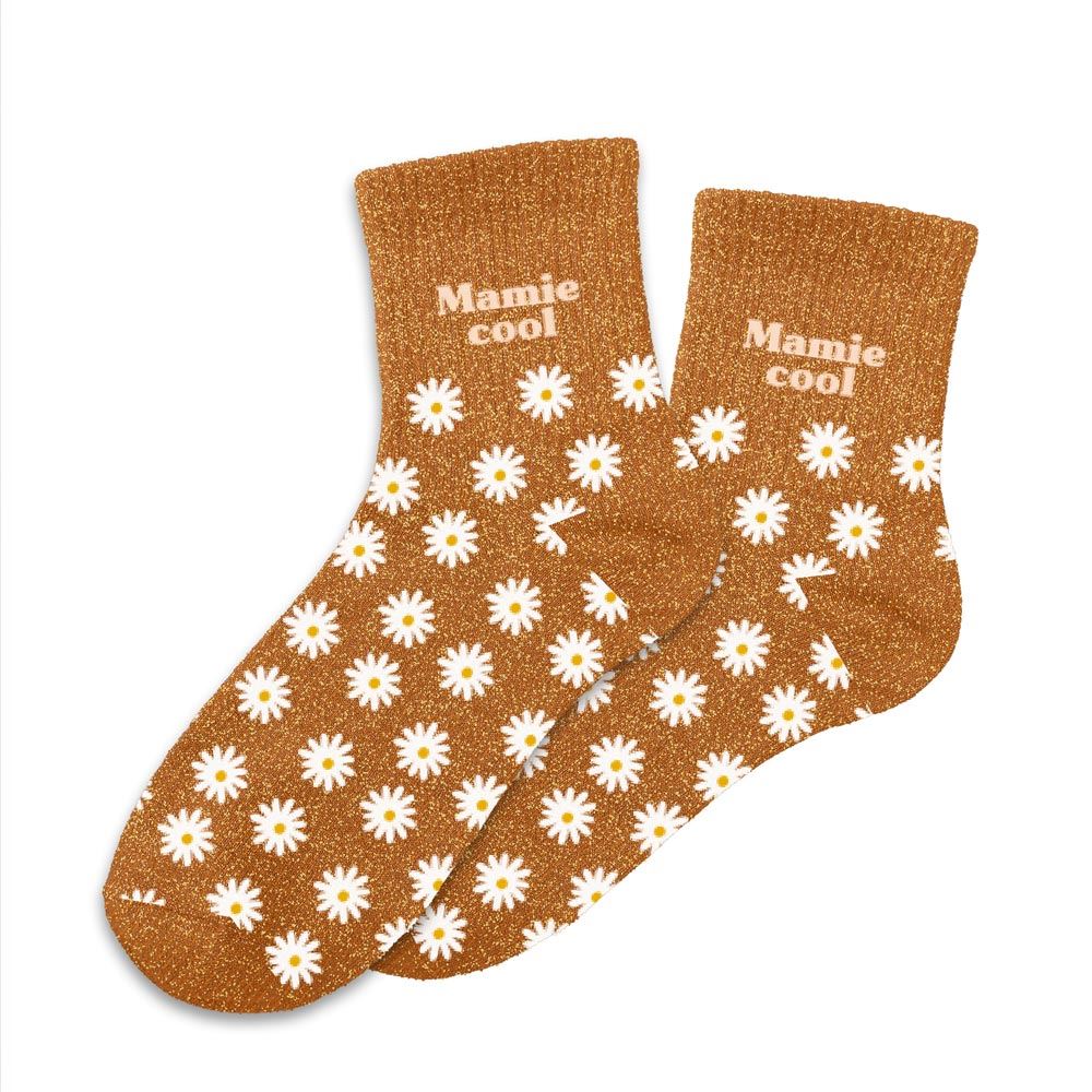 Chaussettes à paillettes: Mamie cool