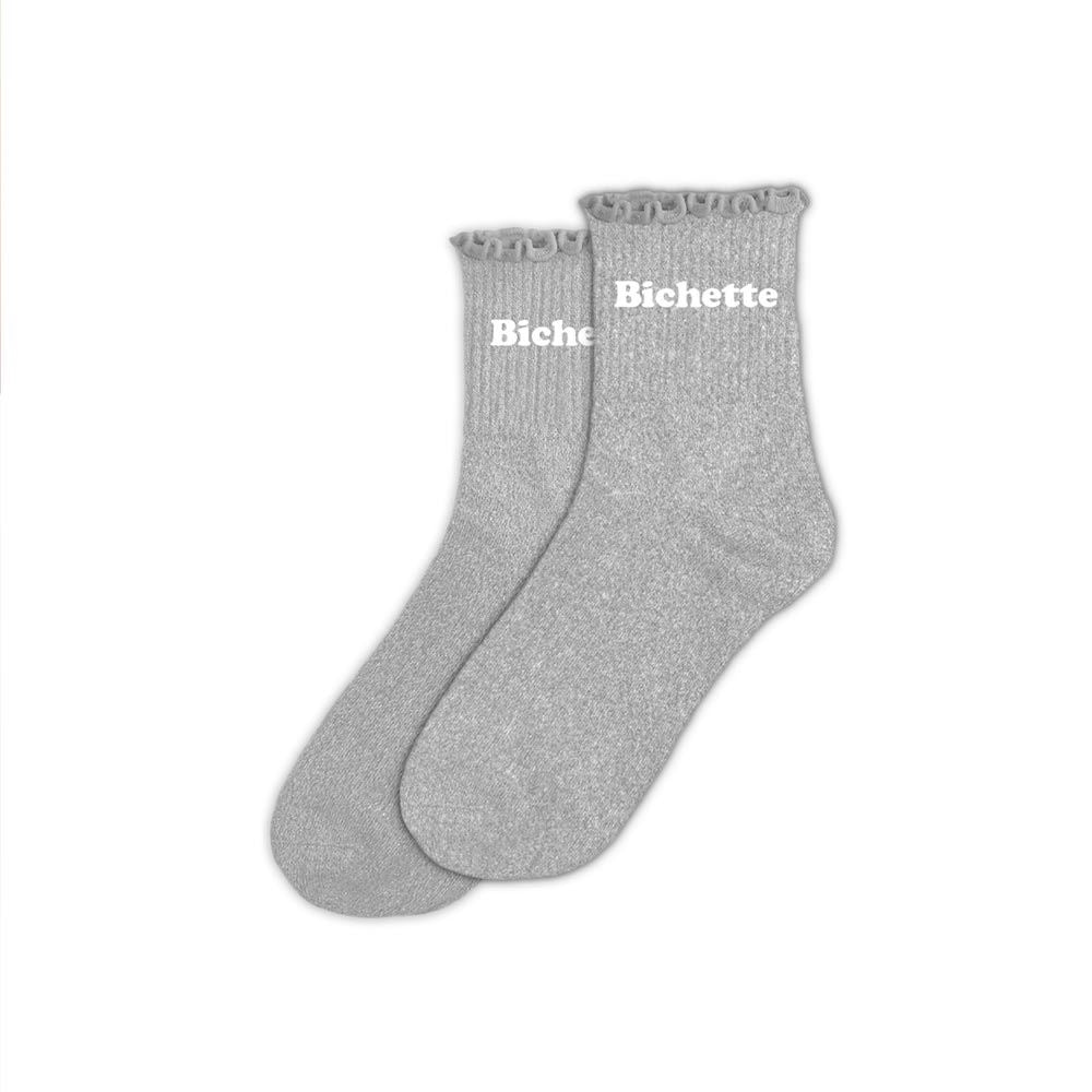 Chaussettes à paillettes: Bichette