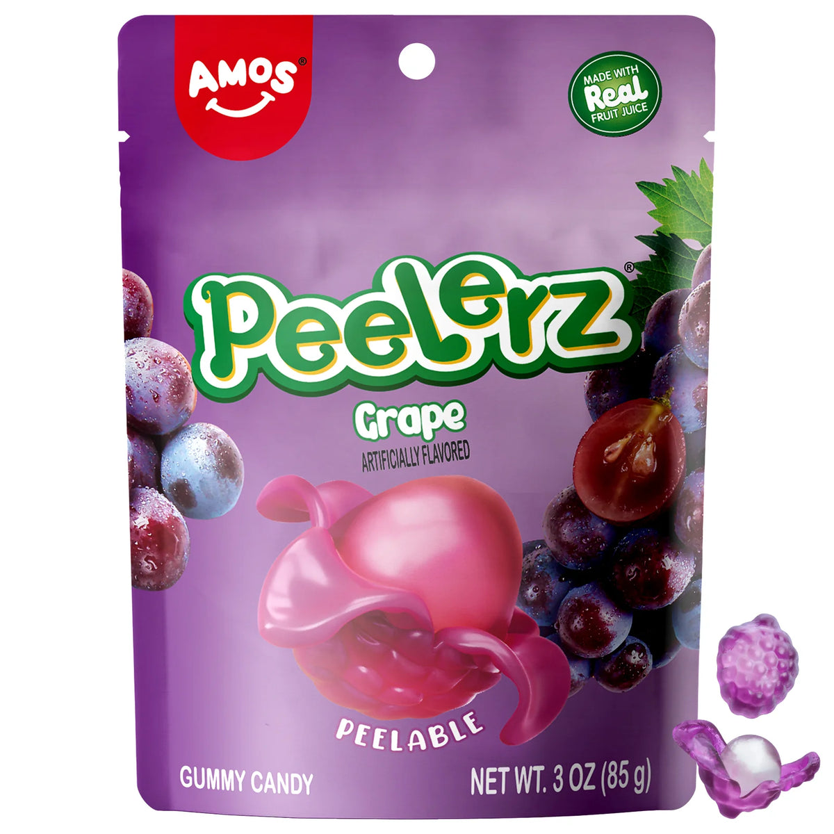 Bonbon Peelerz goût raisin
