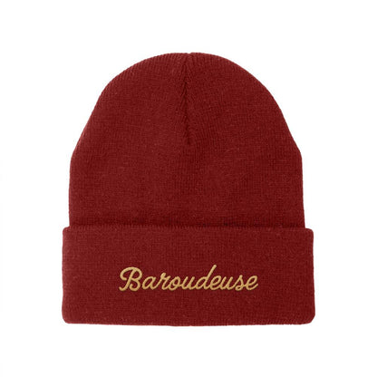 Bonnet humorisitique: Baroudeuse