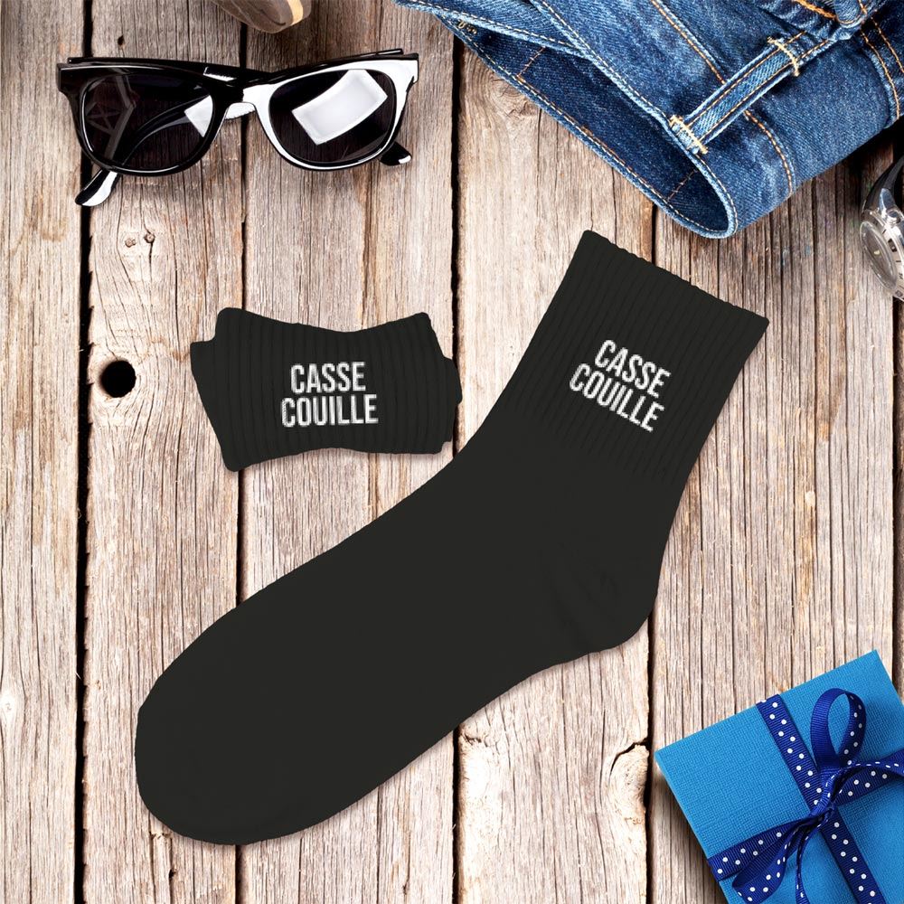 Chaussettes humoristiques: Casse couille