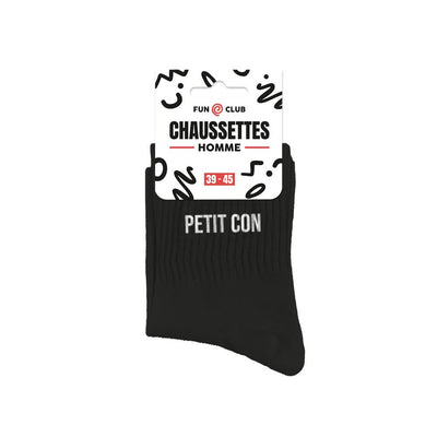 Chaussettes humoristiques: Petit con