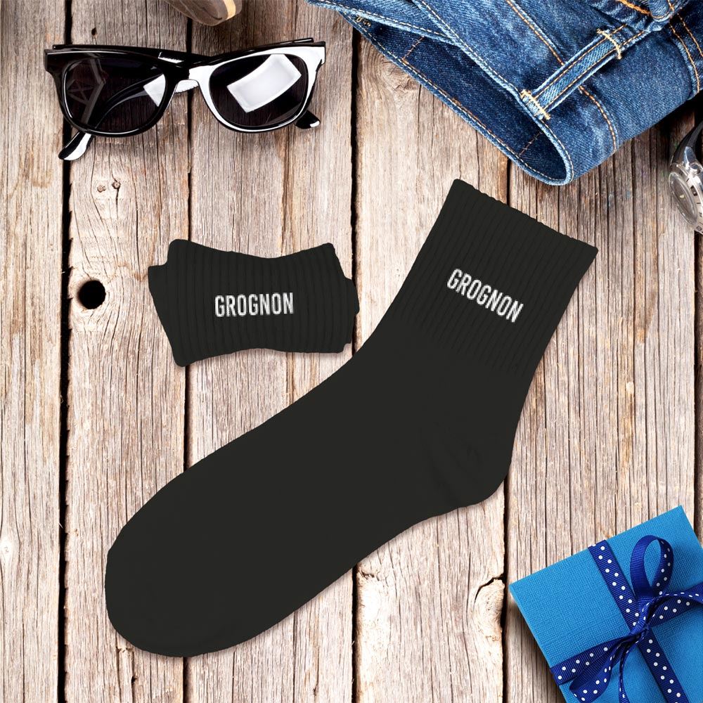 Chaussettes humoristiques: Grognon