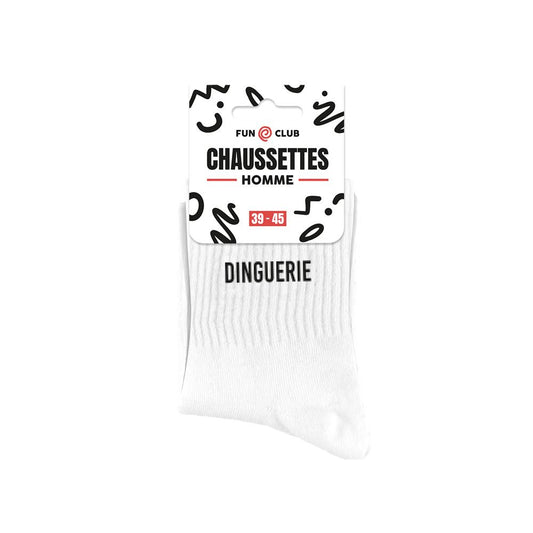 Chaussettes humoristiques: Dinguerie