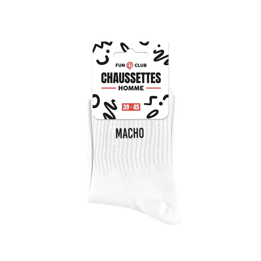 Chaussettes humoristiques: Macho