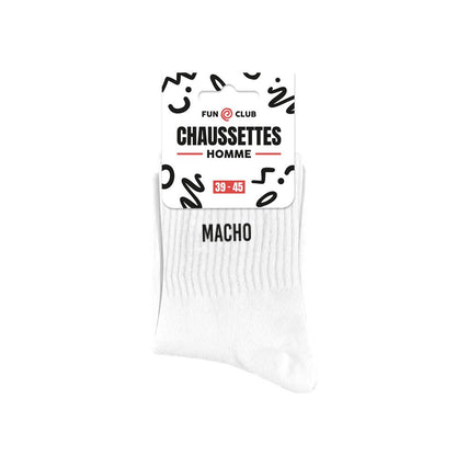 Chaussettes humoristiques: Macho