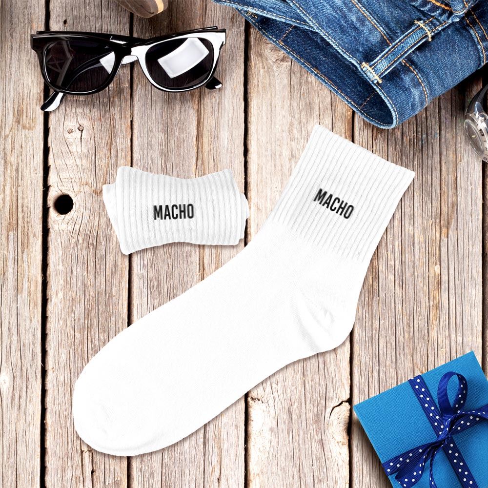 Chaussettes humoristiques: Macho