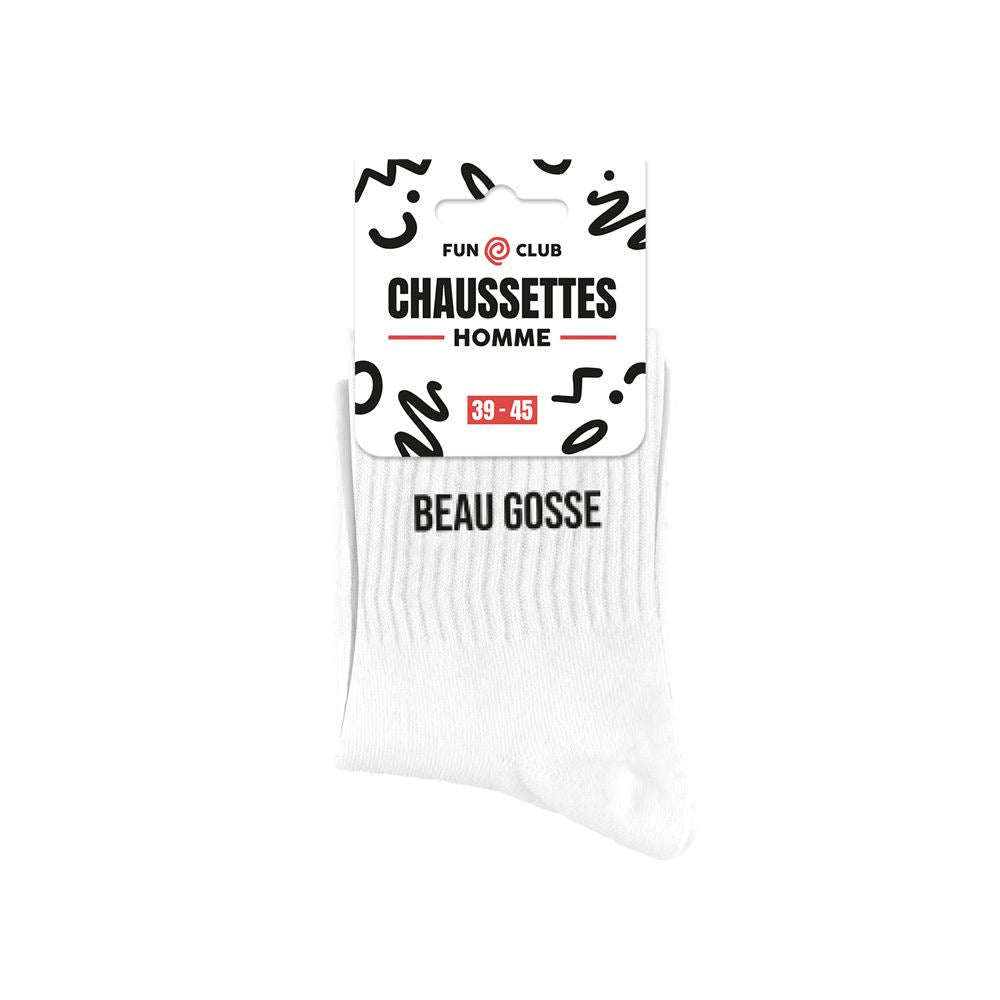 Chaussettes humoristiques: Beau gosse