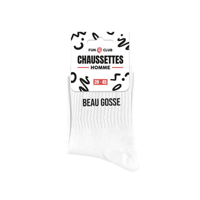 Chaussettes humoristiques: Beau gosse