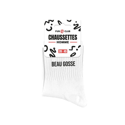 Chaussettes humoristiques: Beau gosse