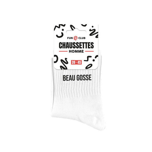 Chaussettes humoristiques: Beau gosse