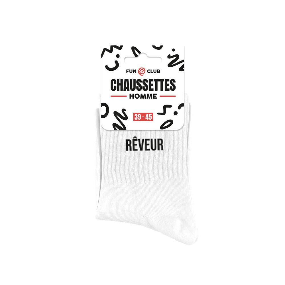 Chaussettes humoristiques: Rêveur