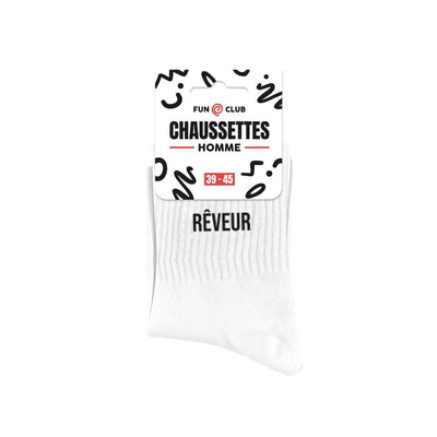 Chaussettes humoristiques: Rêveur