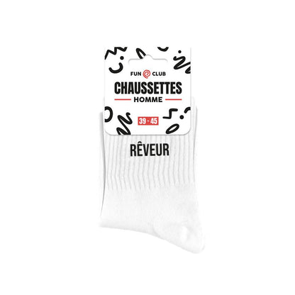 Chaussettes humoristiques: Rêveur
