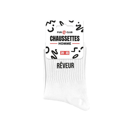 Chaussettes humoristiques: Rêveur