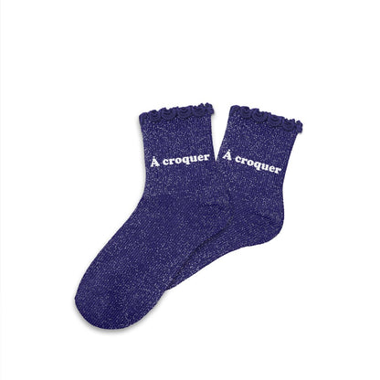 Chaussettes à paillettes enfants: A croquer