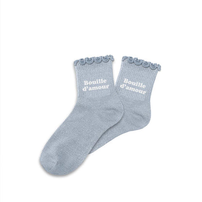 Chaussettes à paillettes enfants: Bouille d'amour