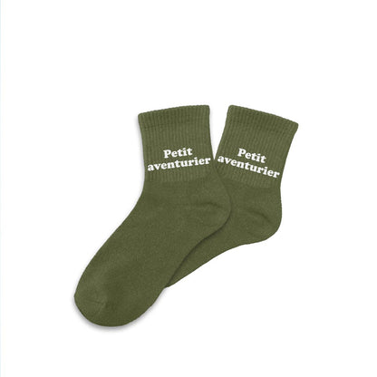 Chaussettes humoristiques enfants: Petit aventurier