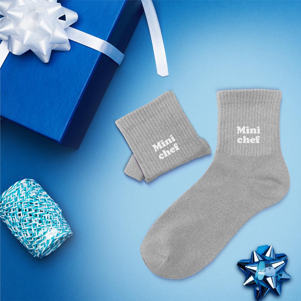 Chaussettes humoristiques enfants: Mini chef