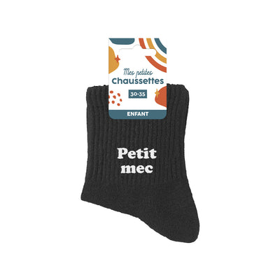 Chaussettes humoristiques enfants: Petit mec