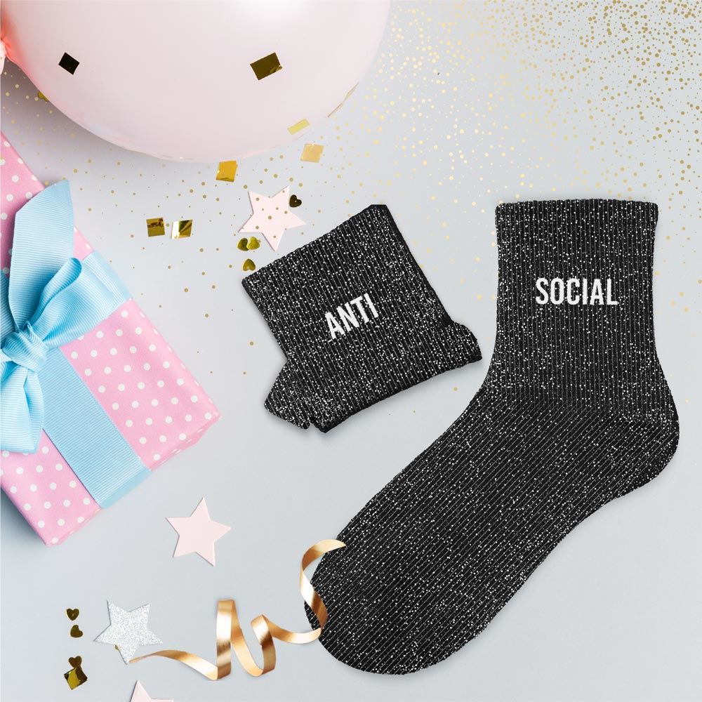 Chaussettes à paillettes: Anti/Social