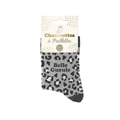Chaussettes à paillettes: Belle gueule