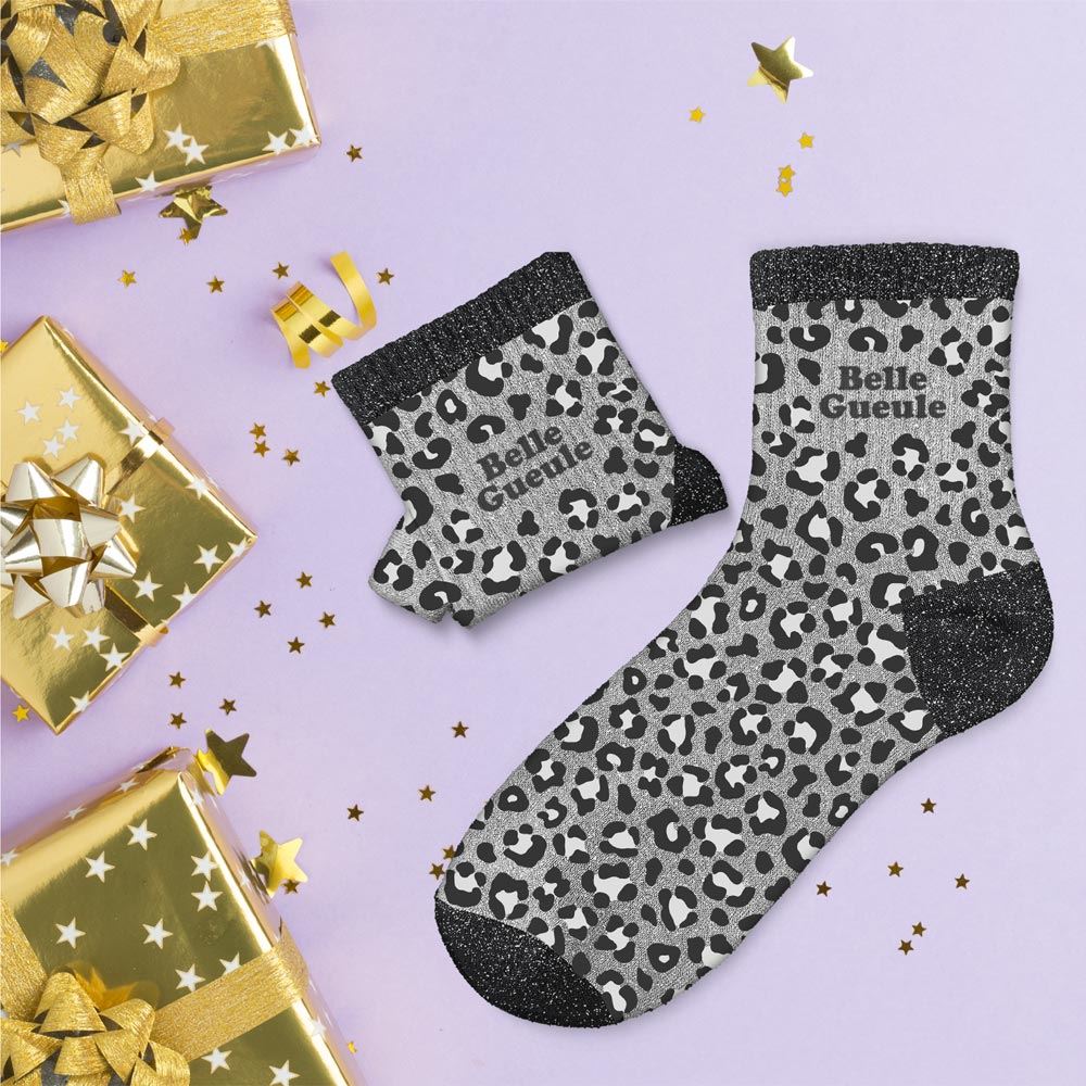 Chaussettes à paillettes: Belle gueule