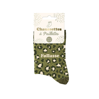Chaussettes à paillettes: Follasse