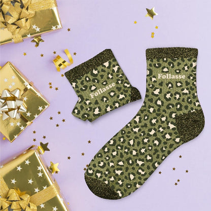 Chaussettes à paillettes: Follasse