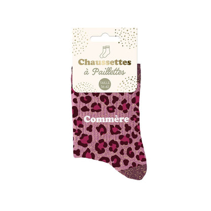 Chaussettes à paillettes: Commère