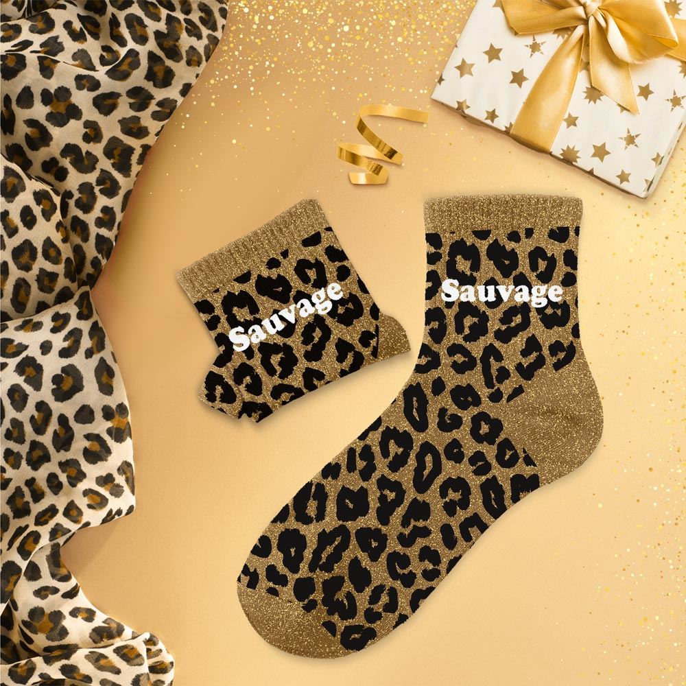 Chaussettes à paillettes: Sauvage