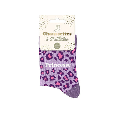 Chaussettes à paillettes: Princesse