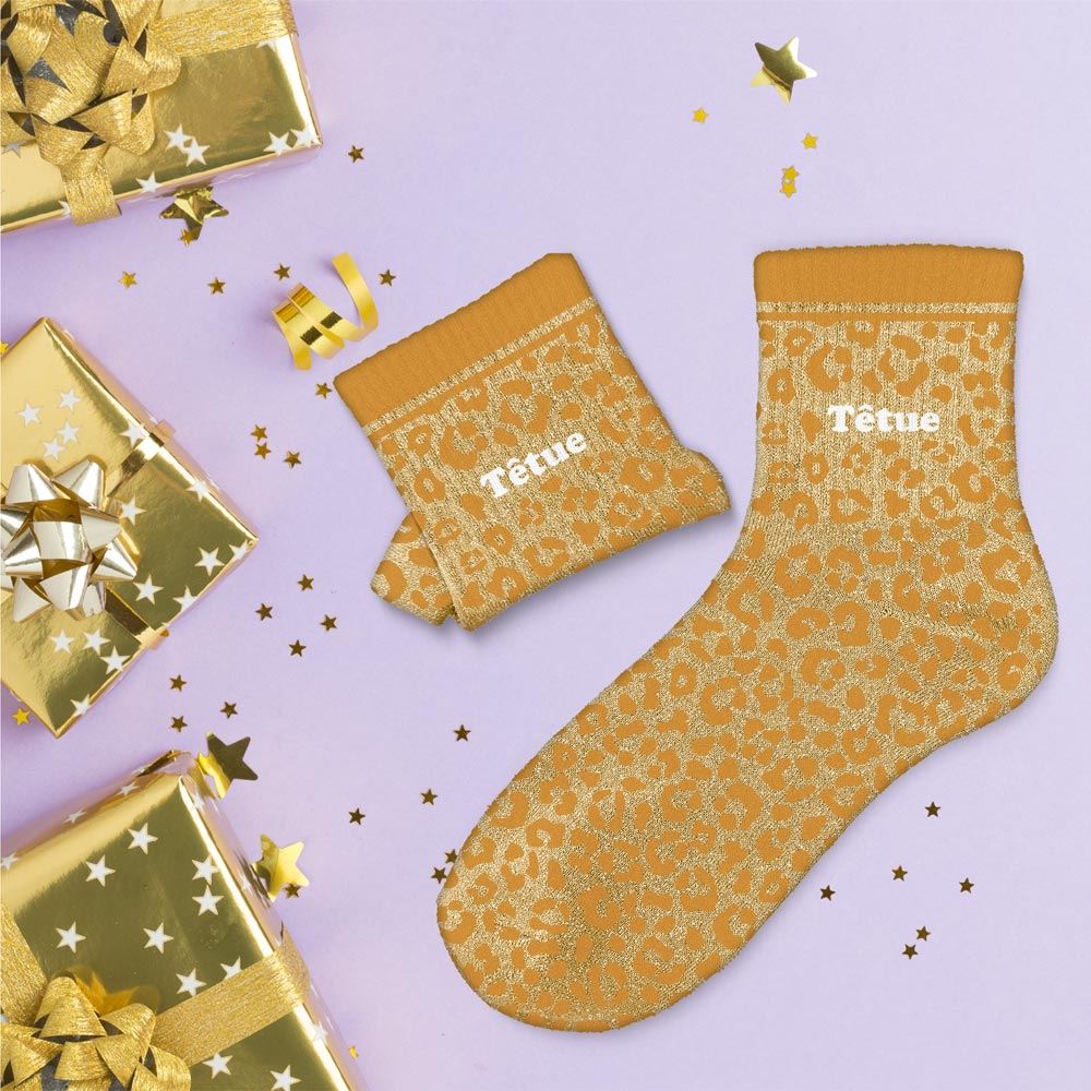 Chaussettes à paillettes: Têtue