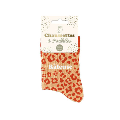 Chaussettes à paillettes: Râleuse