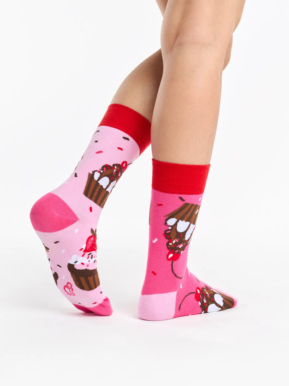 Chaussettes à motifs: Cupcakes